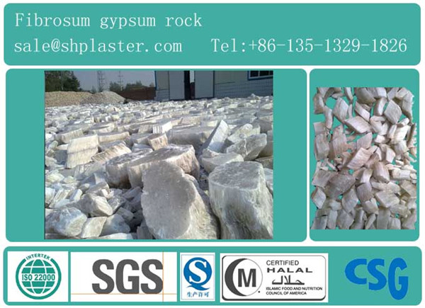Fibrosum Gypsum Rock for Traditional Chinese Medicinal Materials
