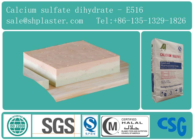 calcium sulfate food grade