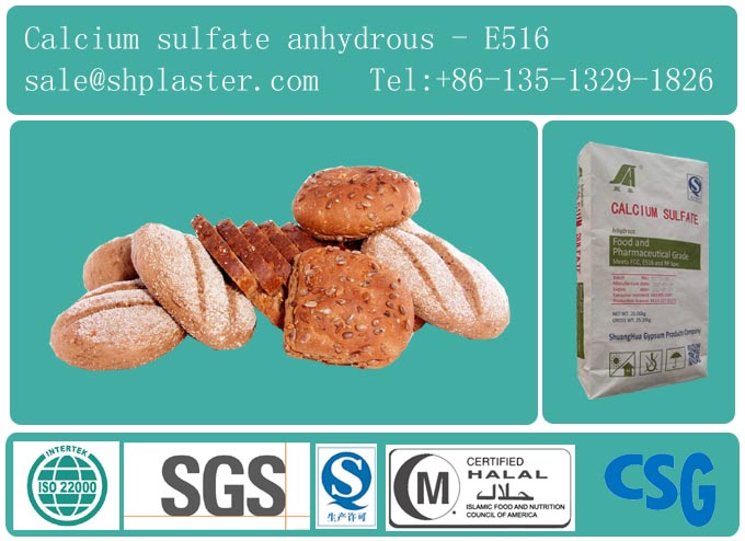 Food Grade Calcium Sulfate 