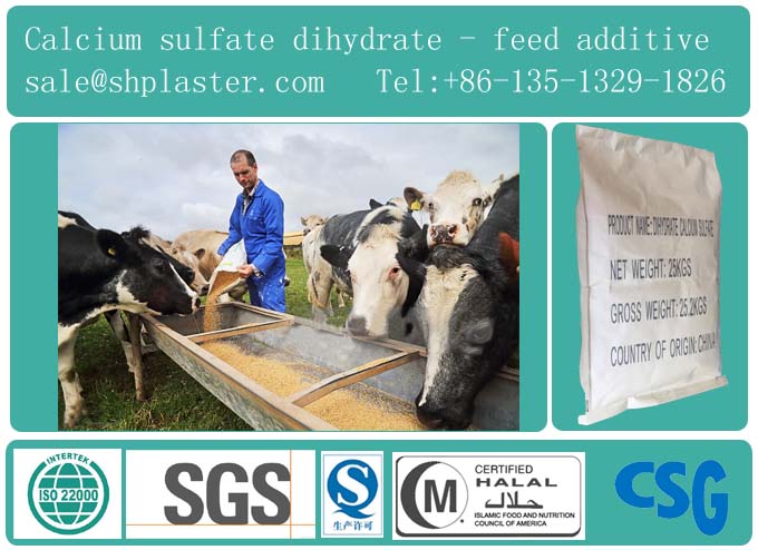 calcium sulfate feed grade